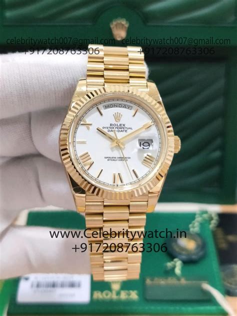 replica gold rolex presidential|best rolex clone watches.